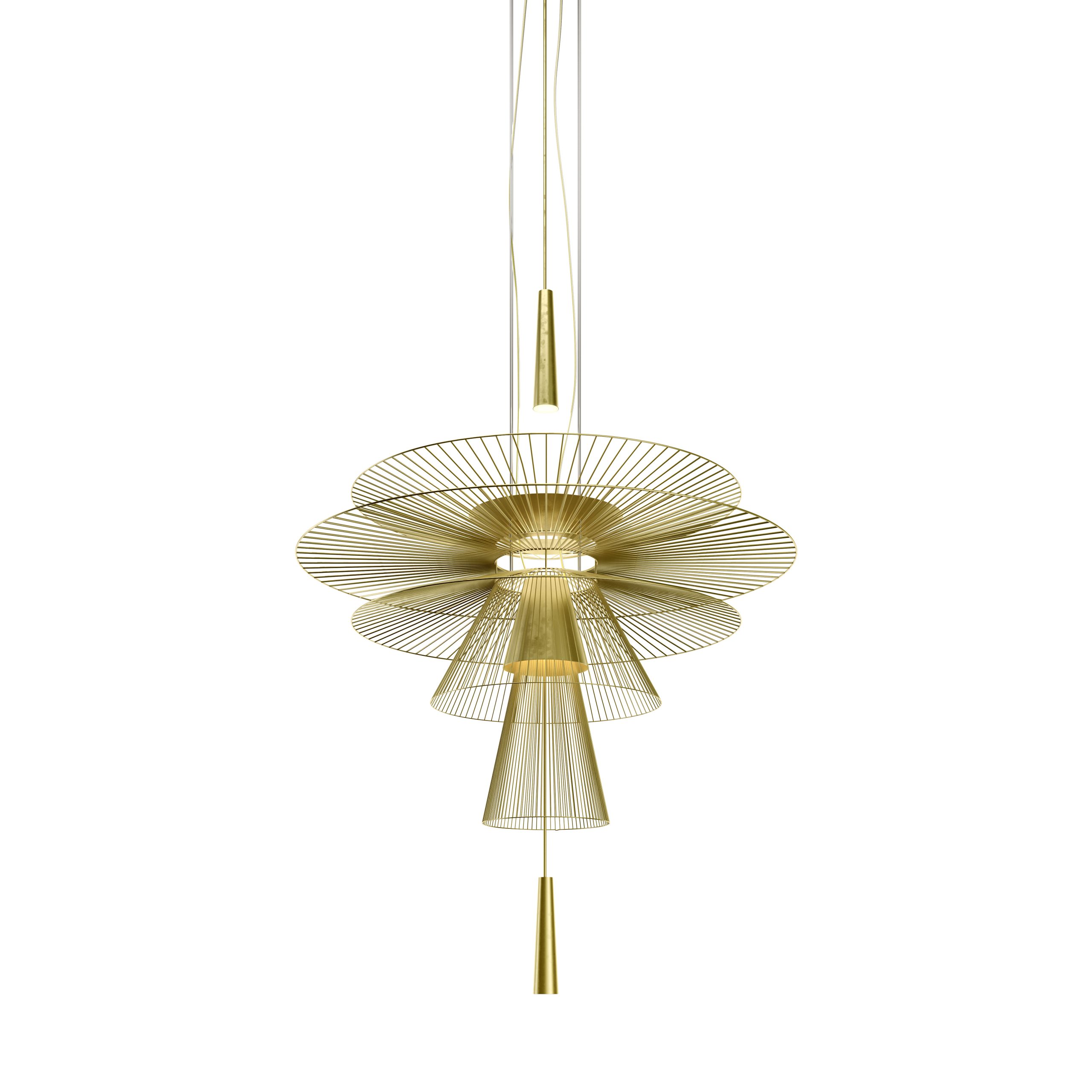 Gravity Origin suspended lamps by Forestier