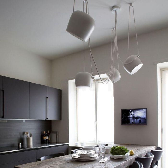 Flos Aim small (4x) Pendant Lighting white