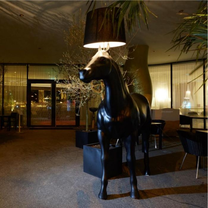 Moooi Horse Lamp Floor Lamps black