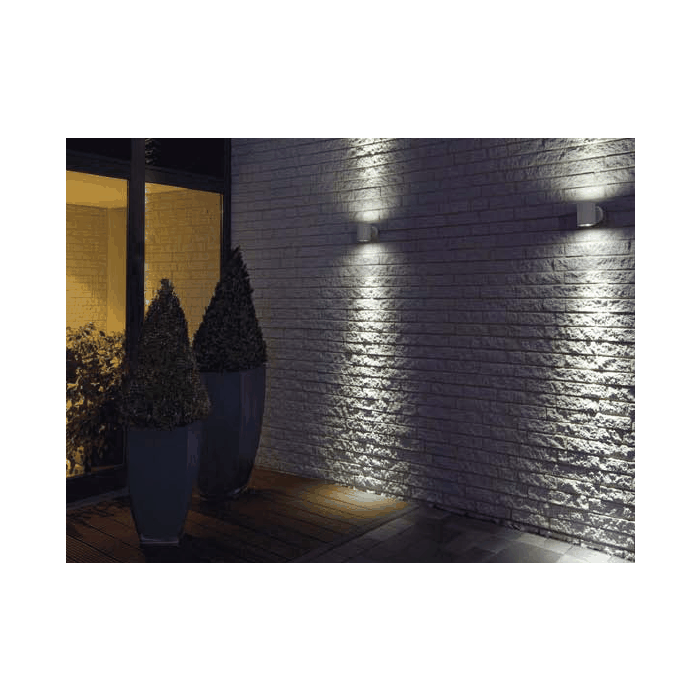 SLV by Output Sitra Wall up/down antraciet Outdoor Wall Lighting