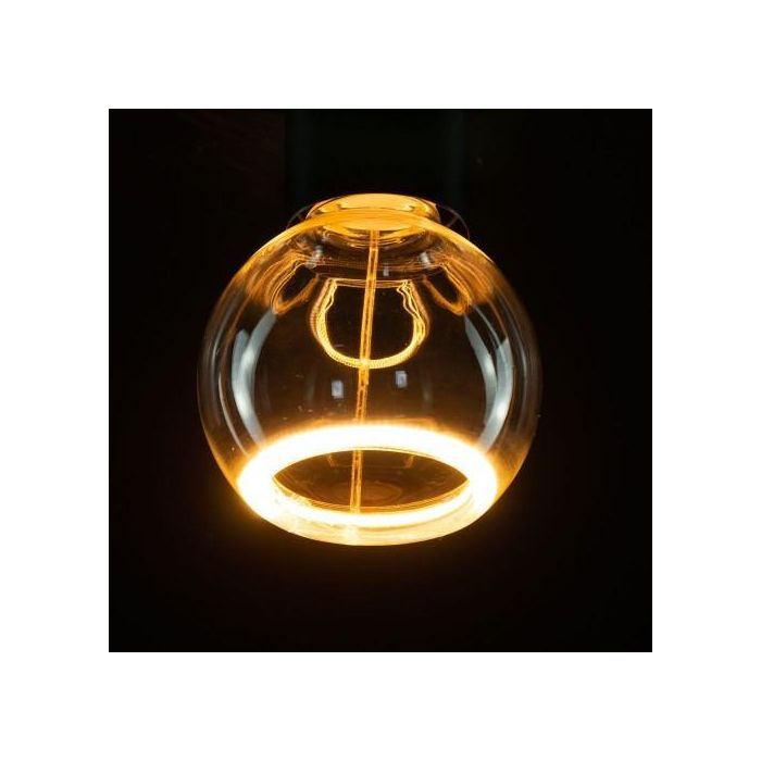 Segula LED Floating Globe 200 Smokey, 8W LED Lamp darkgrey