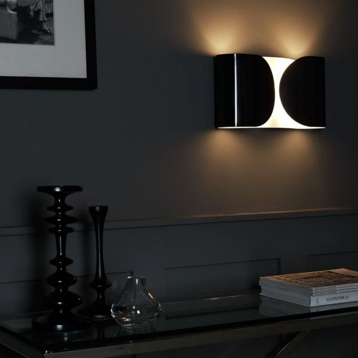 Flos Foglio Wall Lights black