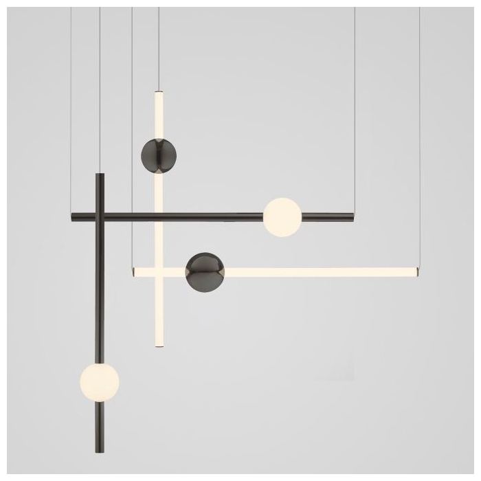 【Lee Broom　ーORION GLOBE PENDANTー】 Lee Broom Orion Globe Pendant Lighting black