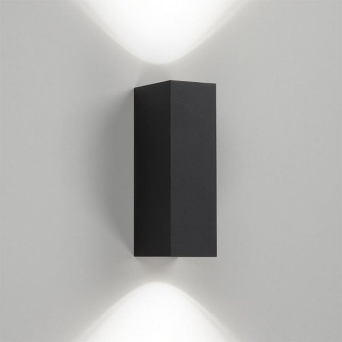 Delta Light Mono II down-up LED 930 Outdoor Wall Lighting darkgrey