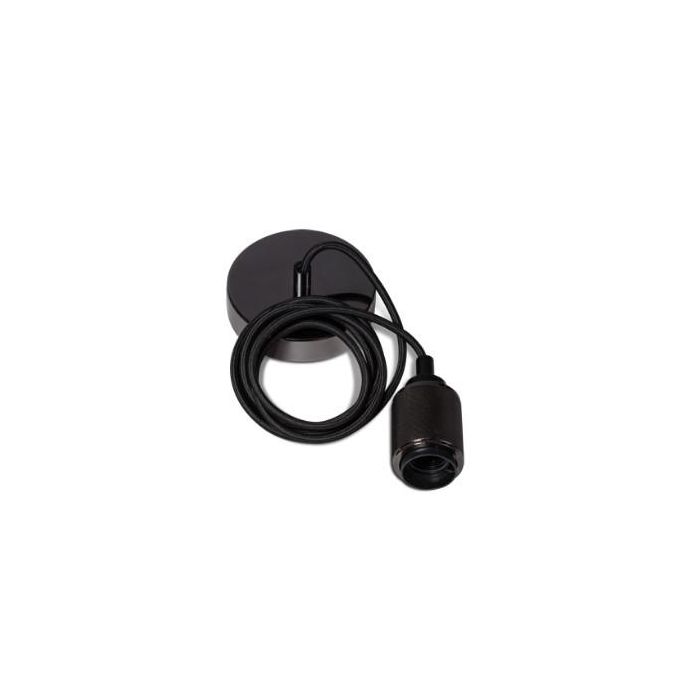 Brink V-merk 1,5 meter kabel zwart/chroom Pendant Lighting black
