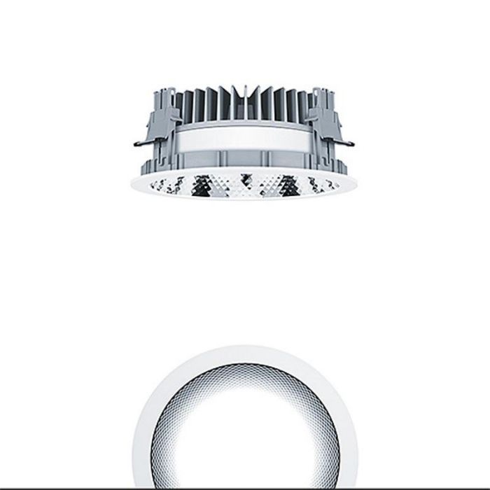 Zumtobel Lighting PANOS EVO R200L 50W Downlight aluminum