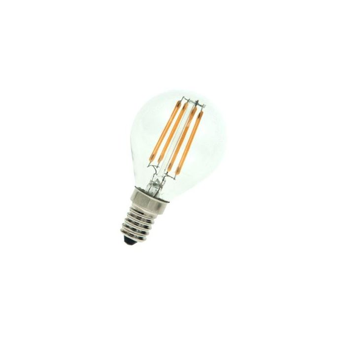 Brink V-merk BAIL LED KOGEL E14 4W WW H DIM LED Lamp transparent
