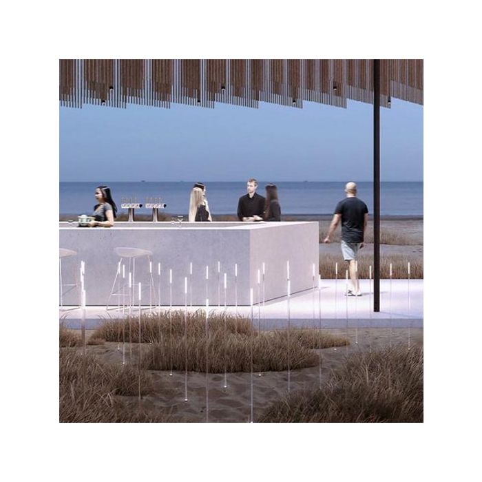 Karu Donker worden Voorzichtigheid Brink V-merk Reed Bundle Decorative Outdoor Lights white