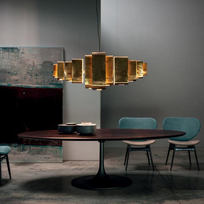 Brink V-merk BAXTER Lais Pendant Lighting gold/brass