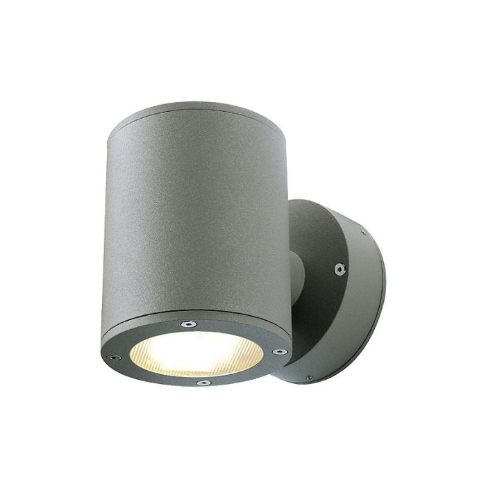 Eller senere Træde tilbage greb SLV by Output Sitra Wall up/down antraciet Outdoor Wall Lighting