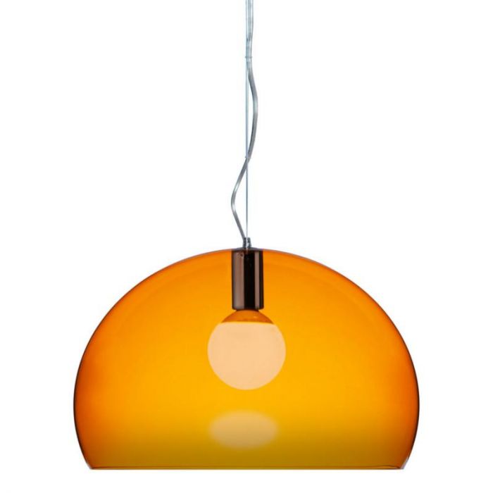 Kartell Fly Pendant Lighting orange