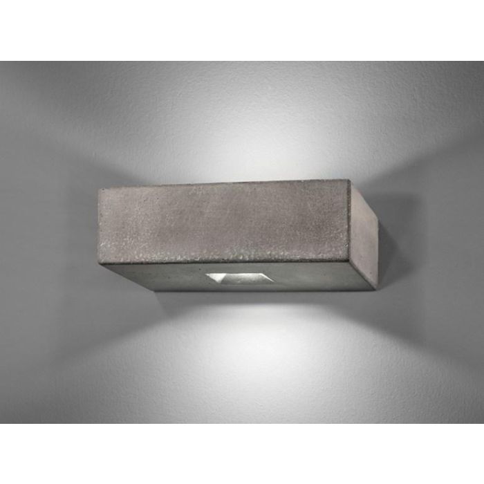 Kartofler lustre Picasso Lucifero's srl iCementi Brique O Outdoor Wall Lighting darkgrey