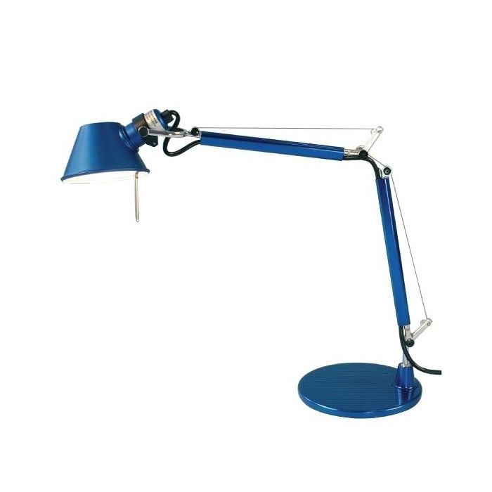 Artemide Tolomeo Micro Table Lamps blue