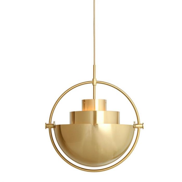 Gubi Multi-Lite Pendant Pendant Lighting gold/brass