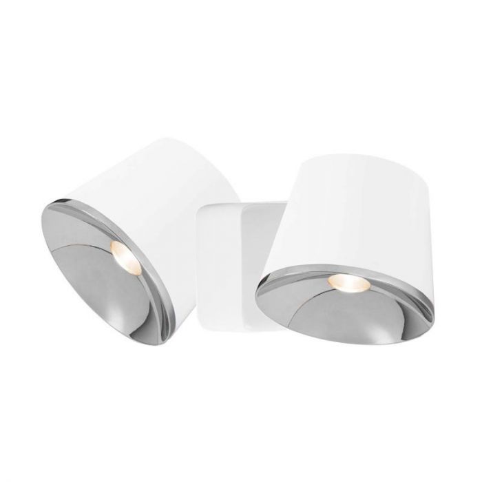 LEDSC4 Drone Double Wall Lights white