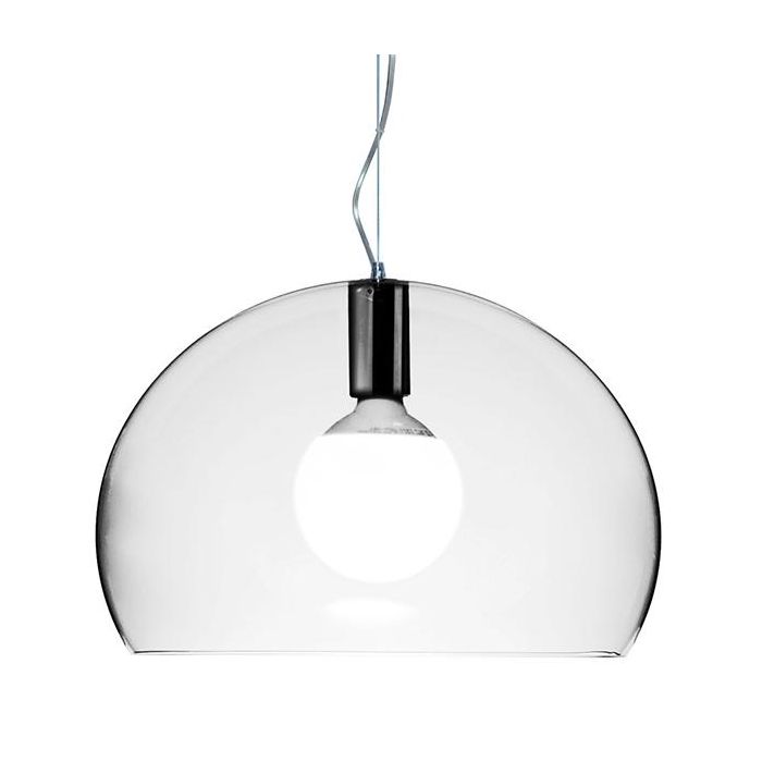 Kartell Fly Small Transparant Pendant Lighting transparent