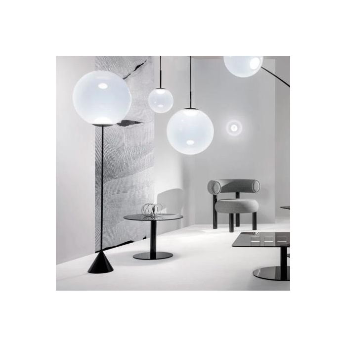 Tom Dixon Globe Floor Lamp Globe Cone Floor Lamp Opalescent – The