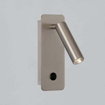 ACB Iluminación Aron Surface Nickel LED 3W 3000K 315lm, CRI90 Wandlamp nikkel-1
