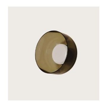 Aromas Ipon Aged gold/Smoked brown Wandlamp goud/messing-1