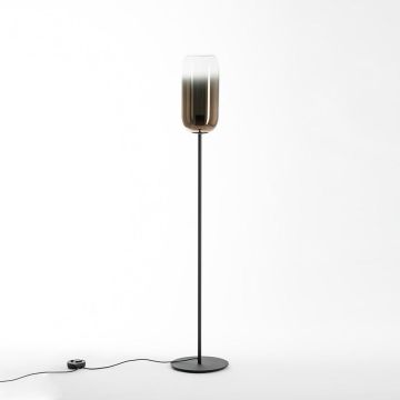 Artemide Gople Floor - Black/Bronze 17W 903lm CRI80 Vloerlamp zwart-1