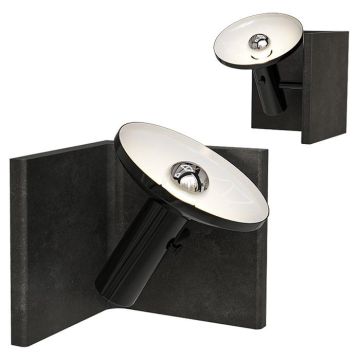 Axis71 Iron Beam - 40W 240V ES/E27 Classic Silver Cap Tafellamp antraciet-1