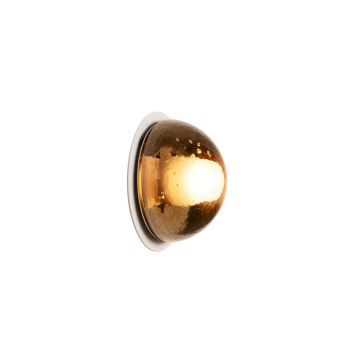 Bocci 14sp ø115 Sepia large backplate, led 230v Wandlamp oranje-1