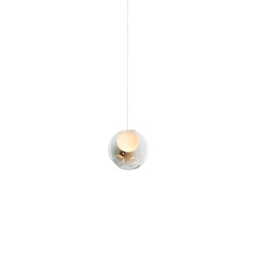 Bocci 28.1 Random 1W  Light toned brushed nickel canopy Hanglamp beige-1