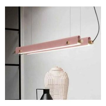 Brink V-merk Colindor Duo LG60 large pink 66cm Hanglamp roze-1