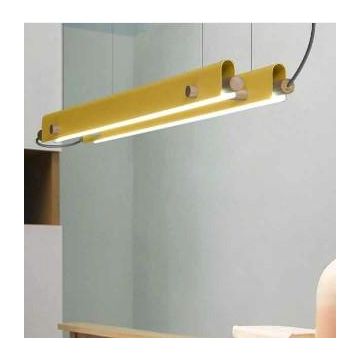 Brink V-merk Colindor Duo LG60 large Yellow 96cm Hanglamp geel-1
