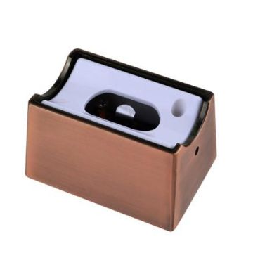 Brink V-merk Lamp holder S14d metal housing red bronze Technische Accessoires brons-1