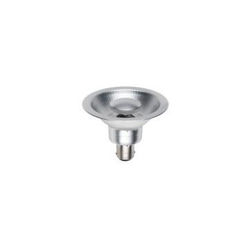 Brink V-merk LED Ba15d DTW AR70x55 12V 330Lm 8W 920-928 35° AC/DC Grey Dim G1 LED Lamp zilver-1