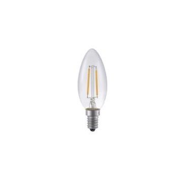 Brink V-merk LED E14 Fila Ball G45x80 230V 380Lm 4W 822 AC Clear Dim LED Lamp transparant-1
