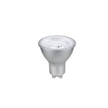 Brink V-merk LED GU10 MR16 50x55mm 230V 560Lm 6W 2700K 827 40° AC Silver Dimm LED Lamp lichtgrijs-1