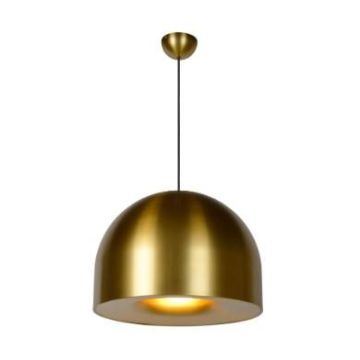 Brink V-merk Lucide AKRON - Hanglamp - Ø 50 cm - 1xE27 - Mat Goud / Messing Hanglamp goud/messing-1