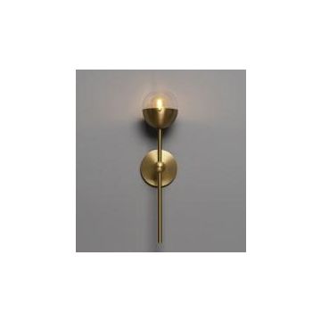 Brink V-merk Molecule Single Wall Sconce Wandlamp goud/messing-1