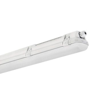 Brink V-merk PRIMA 1.5ft PC 4000/840 23.3W - 154Lm/w - 3580Lm - 4000K - IP66/ Plafondlamp lichtgrijs-1