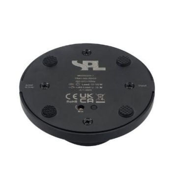 Brink V-merk Rotary Foot Dimmer Trailing Edge LED 0-75W Black Technische Accessoires zwart-1