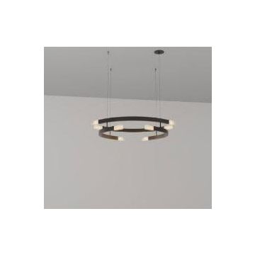 CTO Lighting Trace Circular Dali Hanglamp brons-1