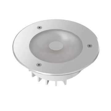 Flos A-RISE 130 HP LOW VOLT 6.5W 380lm 3000K CRI80 Beam° 96 Grond Inbouw Tuinverlichting lichtgrijs-1