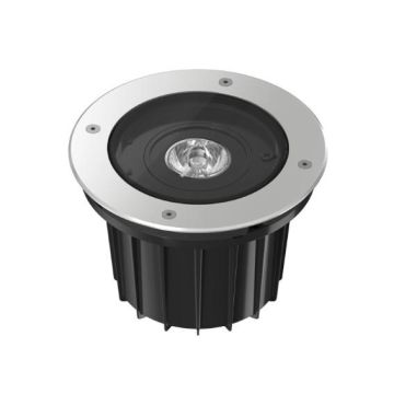 Flos A-Rise 145 6W - 433lm  2700K  CRI80 Beam° 50 Grond Inbouw Tuinverlichting lichtgrijs-1