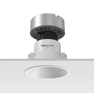 Flos Architectural Easy Kap Ø105 EVO Fix RND SP LED ARRAY 30K C90 WHITE Spot wit-1