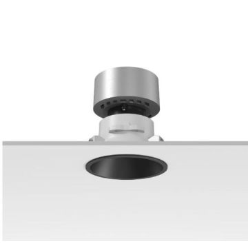 Flos Architectural Easy Kap Ø 80 Plus Fixed Optic Spot 13W 929lm 2700K CRI90 19° Spot zwart-1