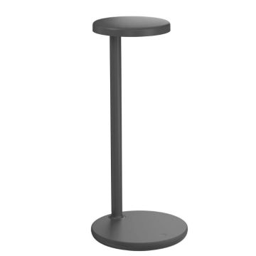 Flos Architectural OBLIQUE QI ANTHRACITE TOP LED 40K C90 Tafellamp antraciet-1
