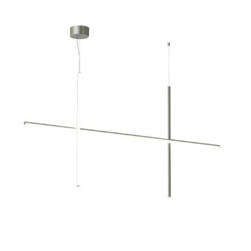 Flos Coordinates Suspension 2 Argent Hanglamp donkergrijs-1