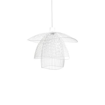Forestier Pendant Lamp PAPILLON S White Hanglamp wit-1