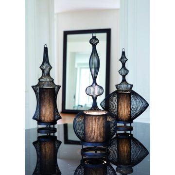 Forestier Table Lamp IMPERATRICE Black Tafellamp zwart-1