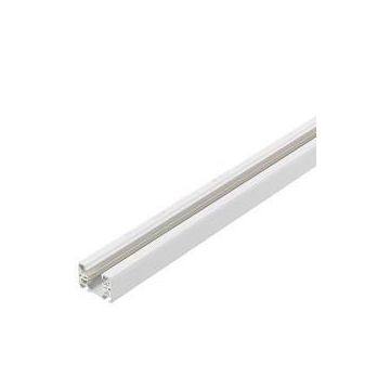 Global Trac Global 1-fase 1m wit opbouw Rails, Tracks & Kabelsystem zwart-1