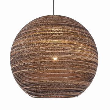 Graypants Scraplights Moon 24 Pendant Natural Hanglamp bruin-1