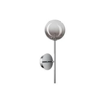 Ideallux Equinoxe ap1 smokey glass G4 max 1 x 2W Plafondlamp lichtgrijs-1