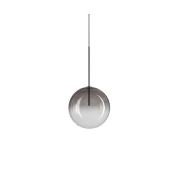 Ideallux Equinoxe sp1 shaded smoke G4 max 1 x 2W  Hanglamp lichtgrijs-1